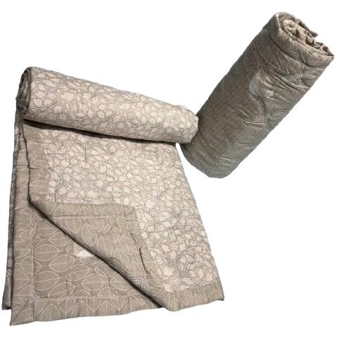 Earthy Elegance Ultrasonic Set of two Double Bed Comforter – Natural Warmth & Style