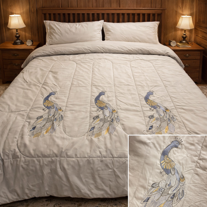 Royal Peacock AC Comforter (Single/Double)