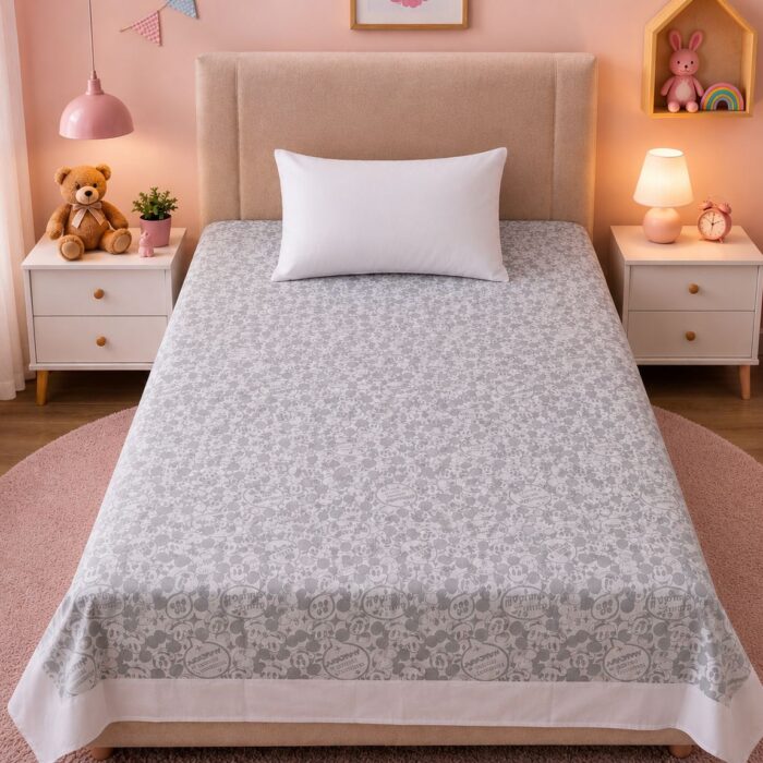EXPORT QUALITY PURE COTTON KIDS BEDSHEET