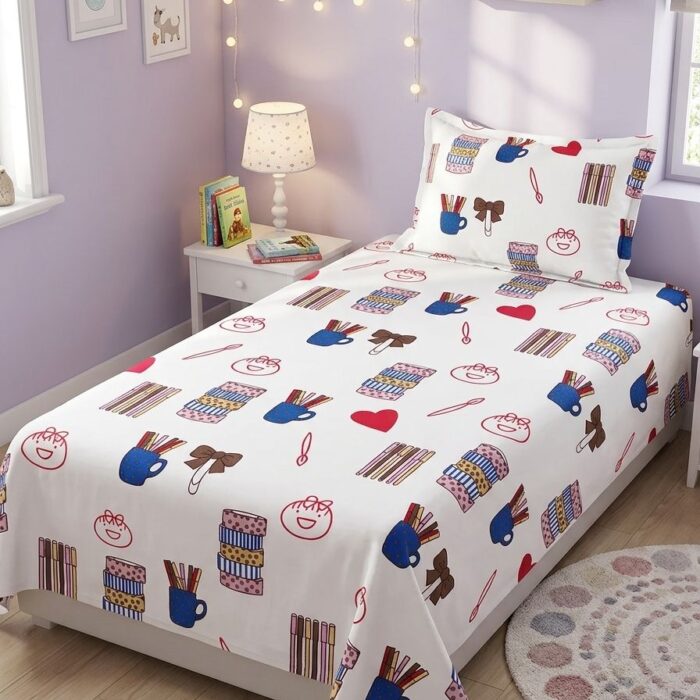 PURE COTTON KIDS BEDSHEET