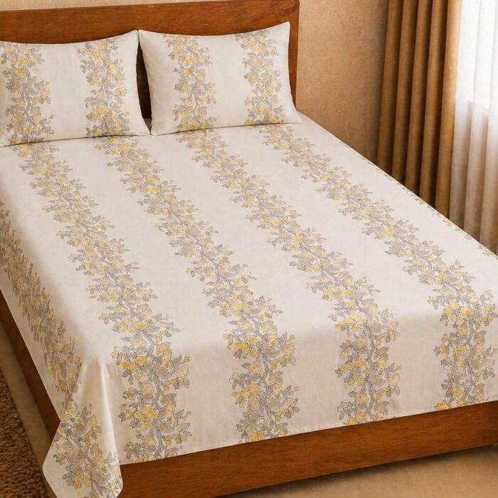EXPORT QUALITY PURE COTTON SINGLE BEDSHEET