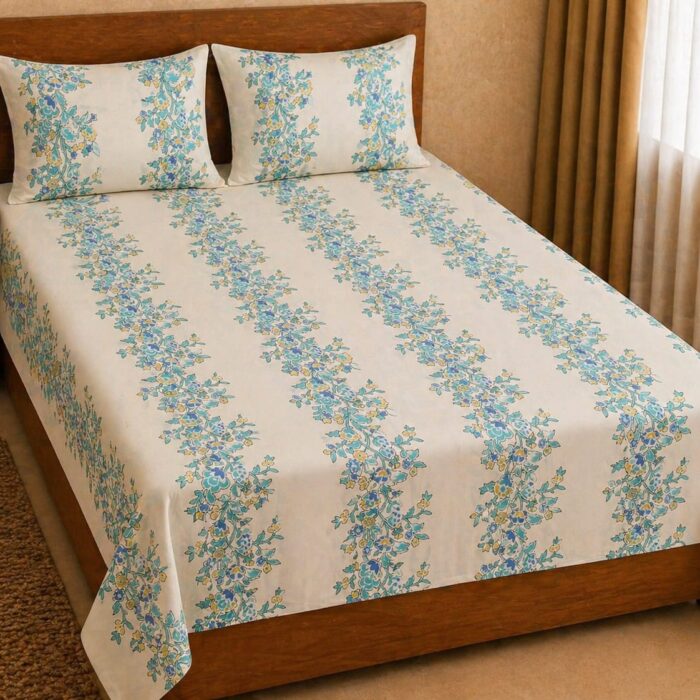 EXPORT QUALITY PURE COTTON SINGLE BEDSHEET