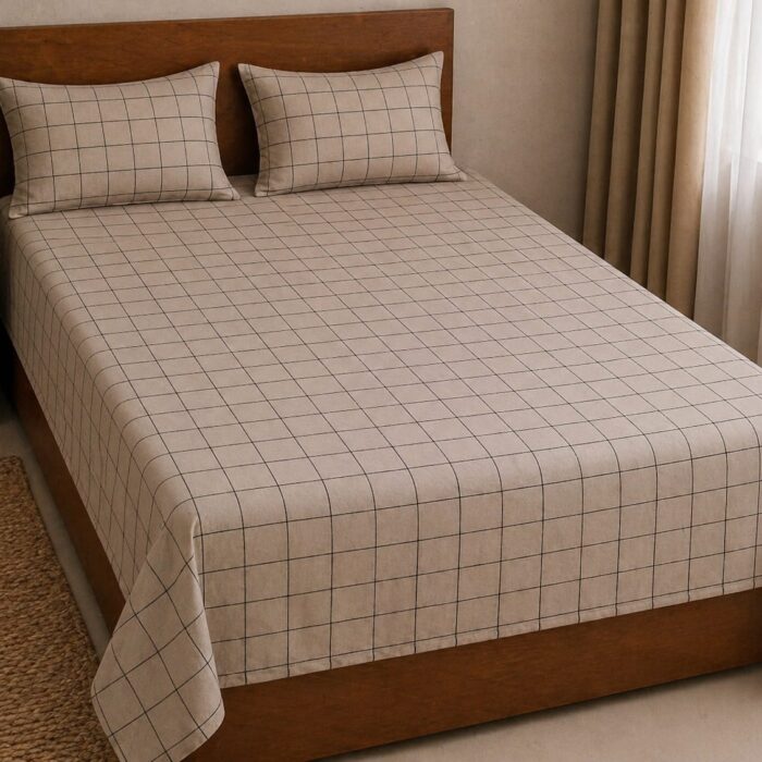 EXPORT QUALITY PURE COTTON SINGLE BEDSHEET