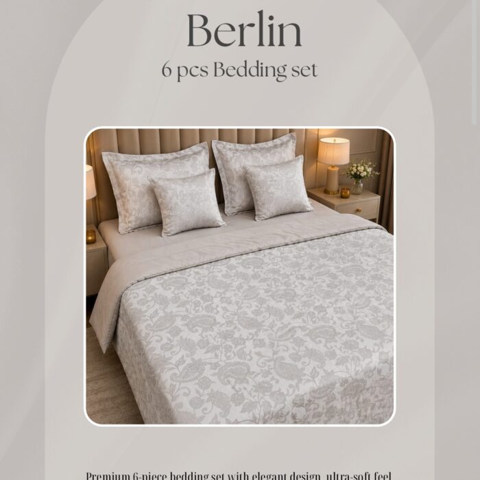 BERLIN PREMIUM 6-PIECE BEDDING SET